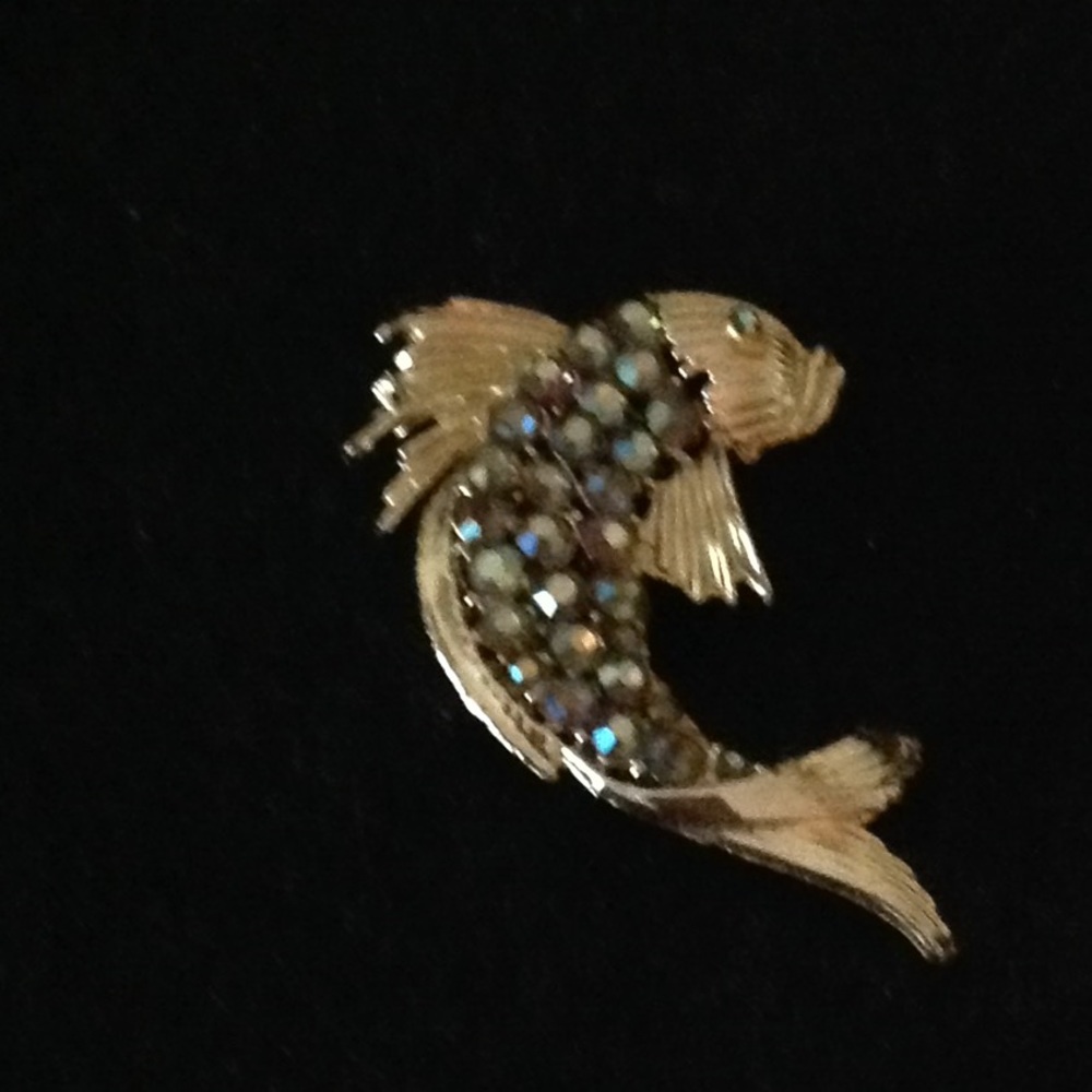 Fish Brooch - Picture 3 of 3